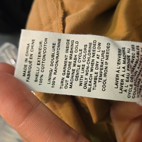 Anthropologie Avec Les Filles Pleated Wideleg Cargo Trousers Khaki NWOT - Picture 13 of 13